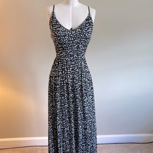 Dex maxi dress with open back